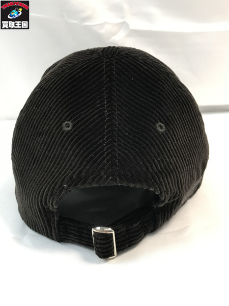 LOEWE ロエベ コーデュロイ アナグラムパッチキャップ K820358X22 BLK 帽子 ワンサイズ