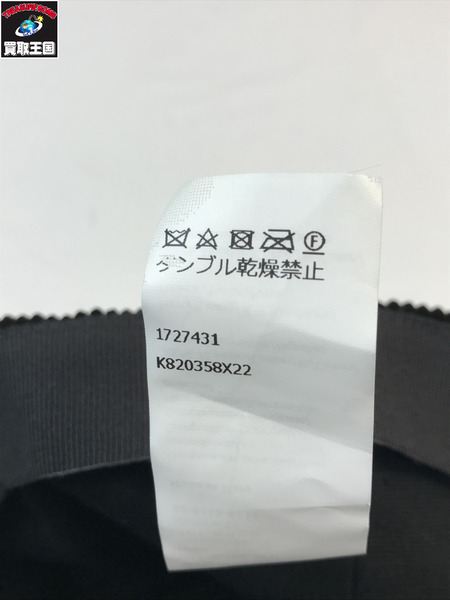 LOEWE ロエベ コーデュロイ アナグラムパッチキャップ K820358X22 BLK 帽子 ワンサイズ