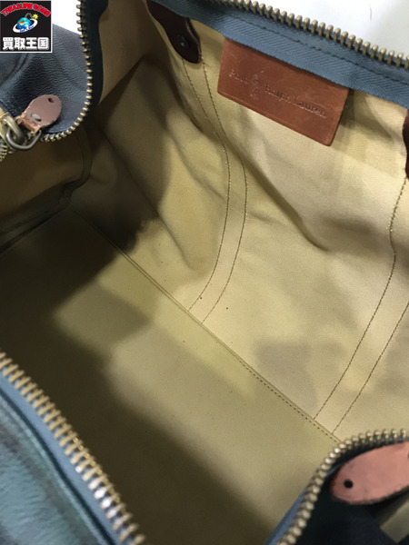 POLO RALPH LAUREN ブラックウォッチ ボストンバッグ[値下]