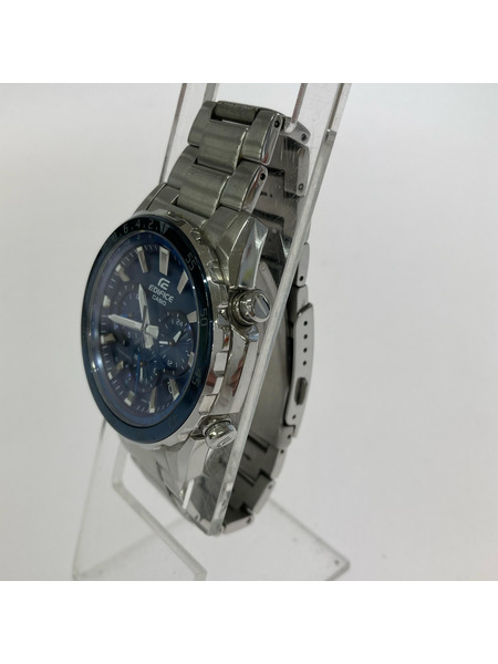 CASIO メンズ時計 EDIFICE/ソーラー時計/SLV