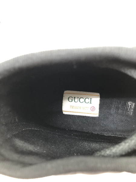 靴 GUCCI TENNIS1977 ハイカットスニーカー 9 シェリーライン　約28cm