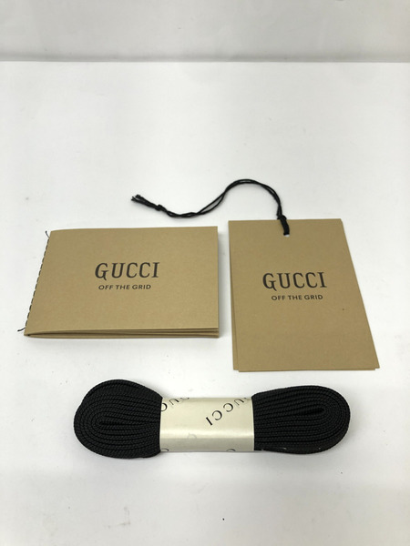 靴 GUCCI TENNIS1977 ハイカットスニーカー 9 シェリーライン　約28cm