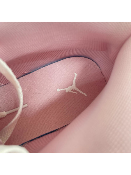 NIKE スニーカー Air Jordan 1 Mid Pearl Pink 25cm