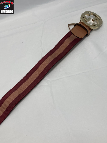 GUCCI グッチシマ インターロッキング ベルト 