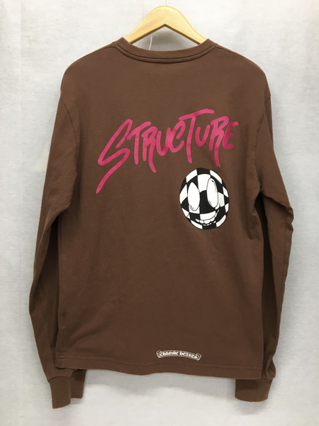 CHROME HEARTS 長袖Tシャツ・カットソー matty boy structure (M) 茶