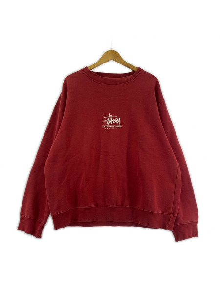 STUSSY スウェット・トレーナー m/STUSSY/トレーナー/Mサイズ[値下]