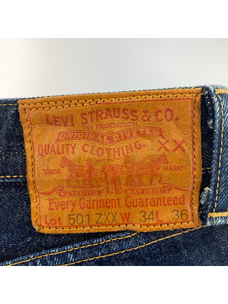 Levi's デニム・ジーンズ リーバイス 501Zxx 34 日本製 赤耳