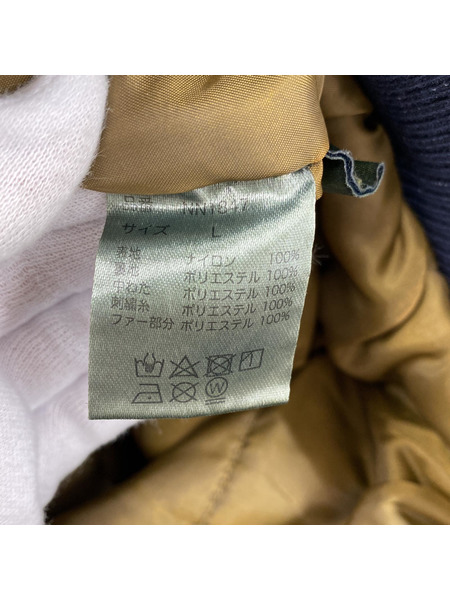 9090 Washed Bomber Jacket (L) NN1847 オリーブ[値下]