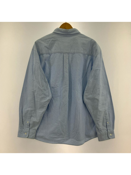 A BATHING APE 長袖シャツ ABC CAMO ONE POINT/M/ブルー/001SHK801