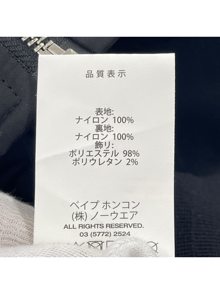 A BATHING APE ブルゾン・ジャンパー AAPE OW MA-1 JACKET ブラック L