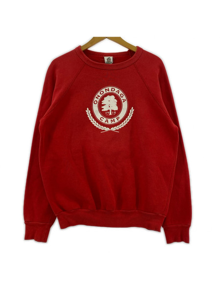 OLD・VINTAGE TIGER BARND スウェット 赤 (M)