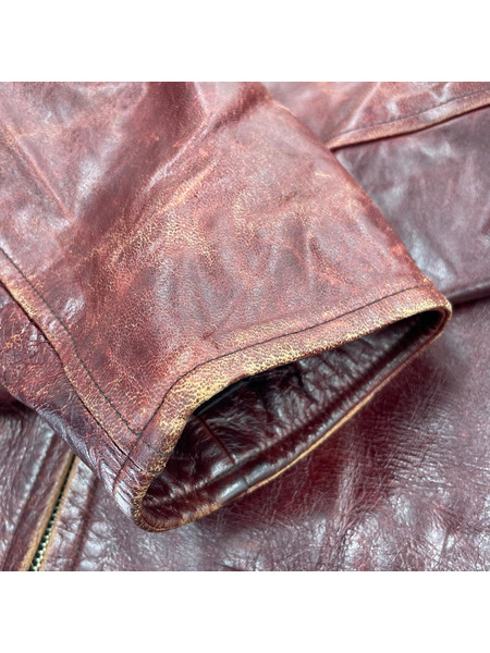 KATHARINE HAMNETT レザージャケット レザージャケット レッド