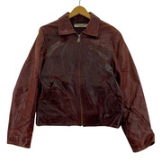 KATHARINE HAMNETT レザージャケット レザージャケット レッド