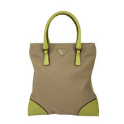 ハンドバッグ PRADA/CANAPA CINGHI/GRN