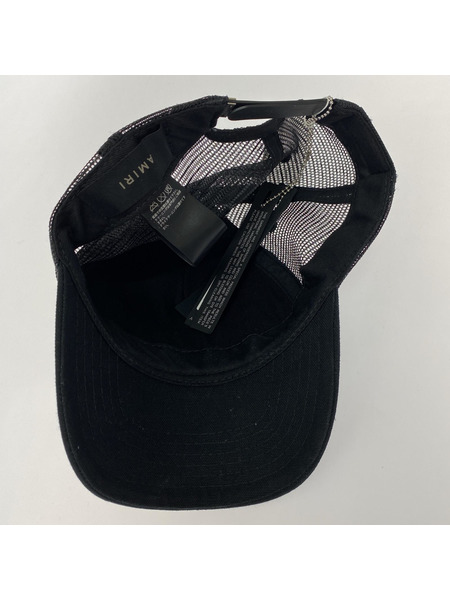 AMIRI キャップ BONES STACKED TRUCKER HAT メッシュキャップ