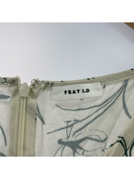 FRAY I.D 半袖ワンピース 総柄