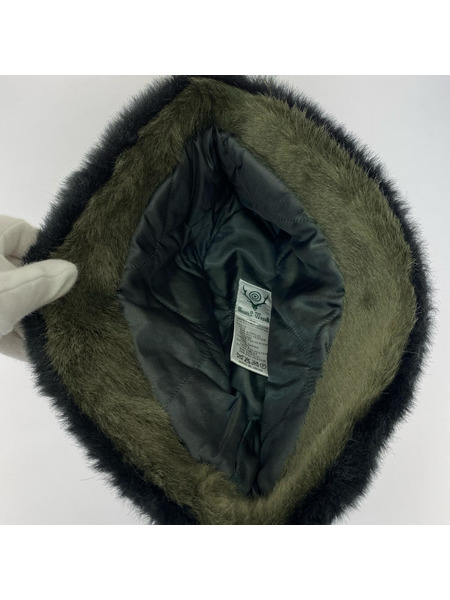 South2 West8 ハット ファー バケットハット 茶