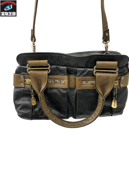 ハンドバッグ SEE BY CHLOE バイカラー ハンドバッグ