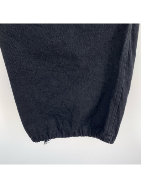 COMOLI パンツ B01-03014 ブラックドリル 6P 2