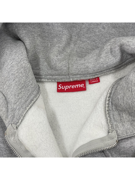 Supreme 14AW Logo Tape Zip Up/S[値下]