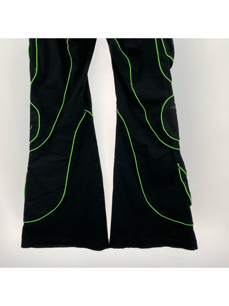 パンツ SPACE TRIBE 黒 (XL)