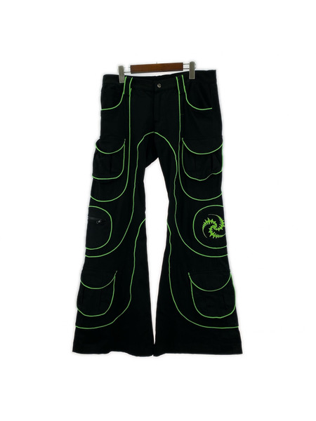 パンツ SPACE TRIBE 黒 (XL)