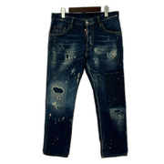 DSQUARED2 デニム・ジーンズ スキニーパンツ ペイント 48