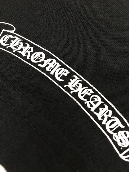 CHROME HEARTS 半袖Tシャツ・カットソー 胸LOGO TEE (M) 黒