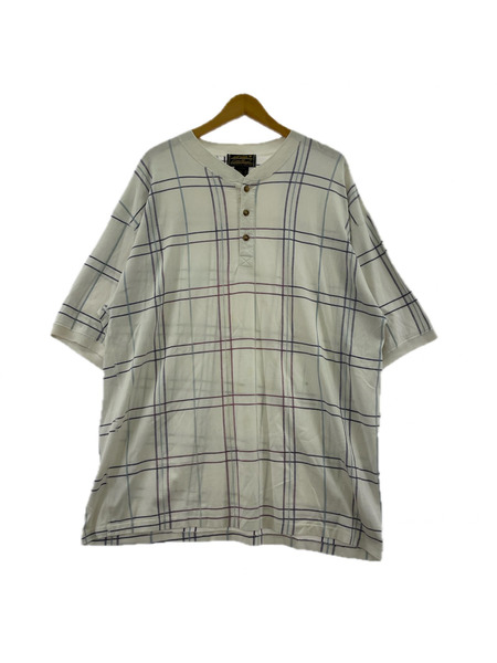 Eddie Bauer 黒タグ ヘンリーネックSSカットソ