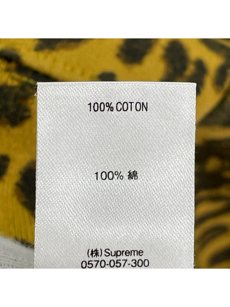 Supreme スウェット・トレーナー ×HYSTERIC GLAMOUR 21SS レオパードスウェット (M)
