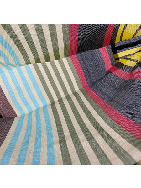 MARNI ハンドバッグ ストライプ/マーケットバッグ