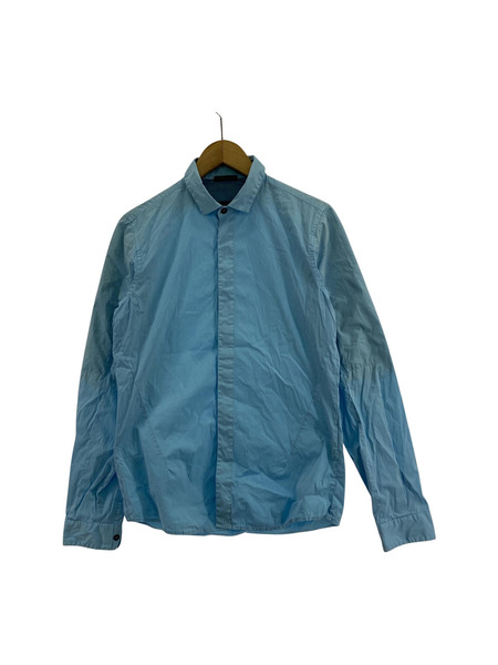 STONE ISLAND 長袖シャツ ブルー S[値下]