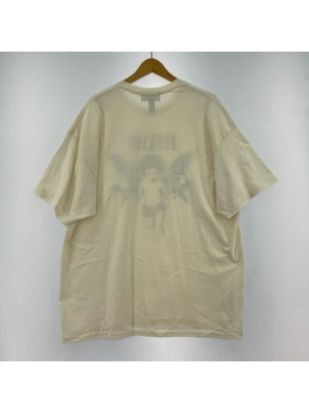 majogary Fuckyou Angel Tee XL アイボリー
