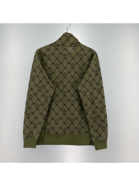 South2 West8 ソノ他 Trainer Jacket /M/ポリエステル/KHK/総柄/KP892