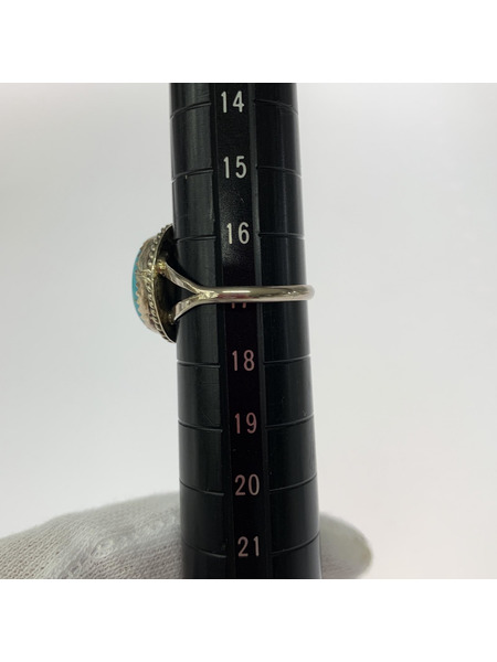 Navajo 19号 lone Mt. Turquoise ring[値下]