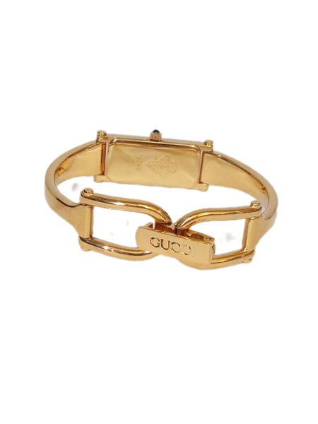 GUCCI/バングルウォッチ/1500/GP/電池交換済み レディースQZ 社外箱