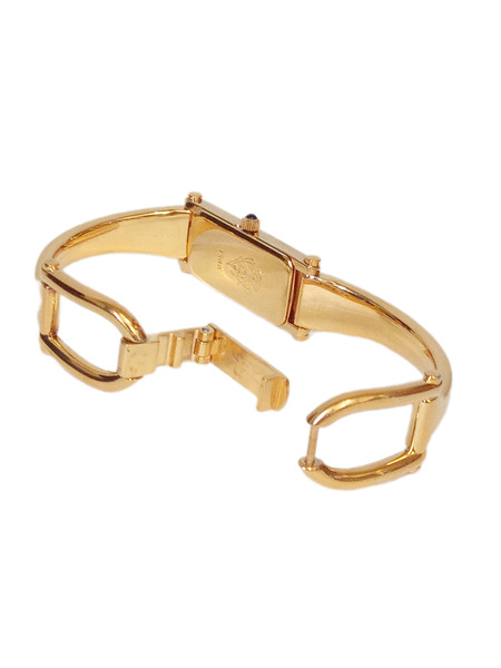GUCCI/バングルウォッチ/1500/GP/電池交換済み レディースQZ 社外箱
