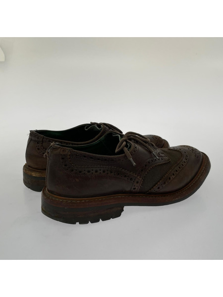 Tricker's ウイングチップ 茶（－）
