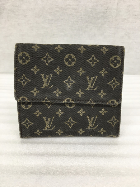 LOUIS VUITTON　コンパクトウォレット モノグラム・ミニ・ラン ポルトモネ ビエ カルト クレディ エベヌ