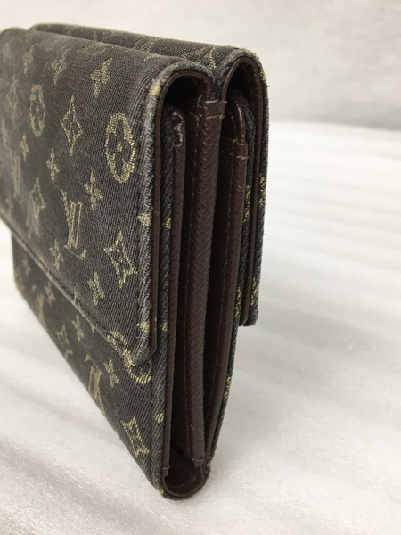 LOUIS VUITTON　コンパクトウォレット モノグラム・ミニ・ラン ポルトモネ ビエ カルト クレディ エベヌ