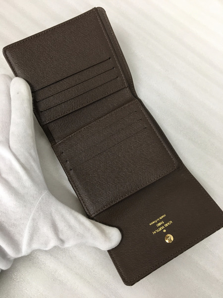 LOUIS VUITTON　コンパクトウォレット モノグラム・ミニ・ラン ポルトモネ ビエ カルト クレディ エベヌ