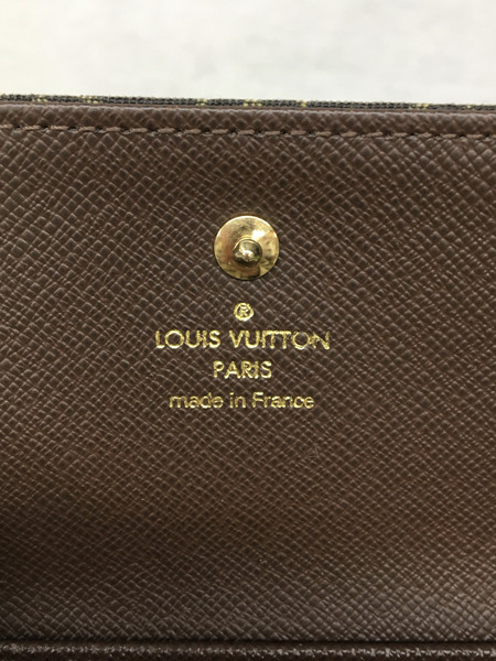 LOUIS VUITTON　コンパクトウォレット モノグラム・ミニ・ラン ポルトモネ ビエ カルト クレディ エベヌ