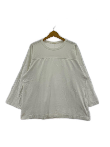 COMOLI 20AW フットボールTee 2 ホワイト