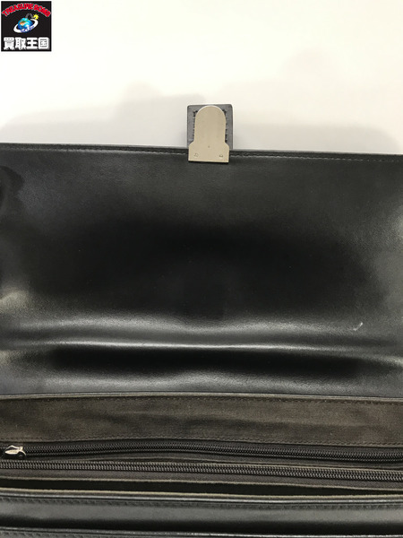 フェラガモ ショルダーバッグ レザーブリーフケース 黒