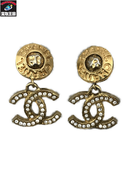 ジュエリー ココマーク ラインストーン ゴールドカラー