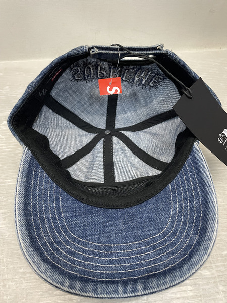 Supreme×Y’s 25AW Grommet 6Panel Cap Washed Blue[値下]