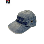 Supreme×Y’s 25AW Grommet 6Panel Cap Washed Blue