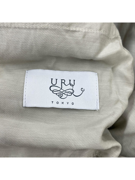 URU ジャケット OVERSIZED ZIP UP BLOUSON ムラサキ（1）