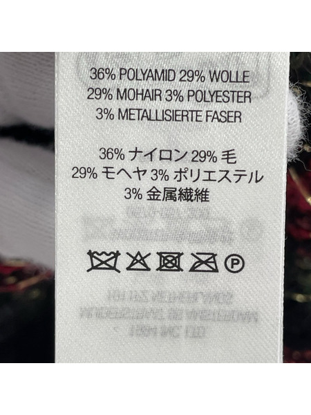 Supreme ニット・セーター Flowers Metallic Sweater Black S