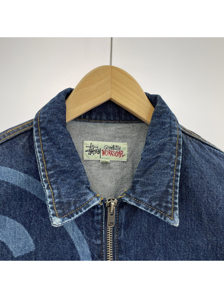 STUSSY デニムジャケット SS-LINK ZIP WORK JACKET[値下]｜商品番号